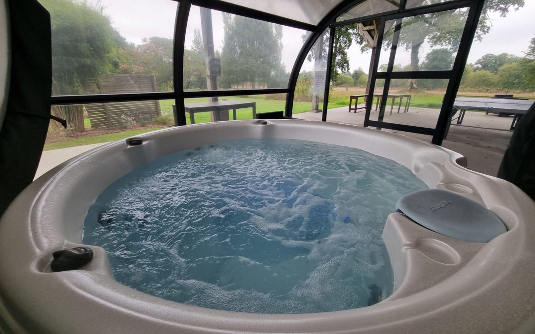 Douar Bouillon – jacuzzi en fonctionnement