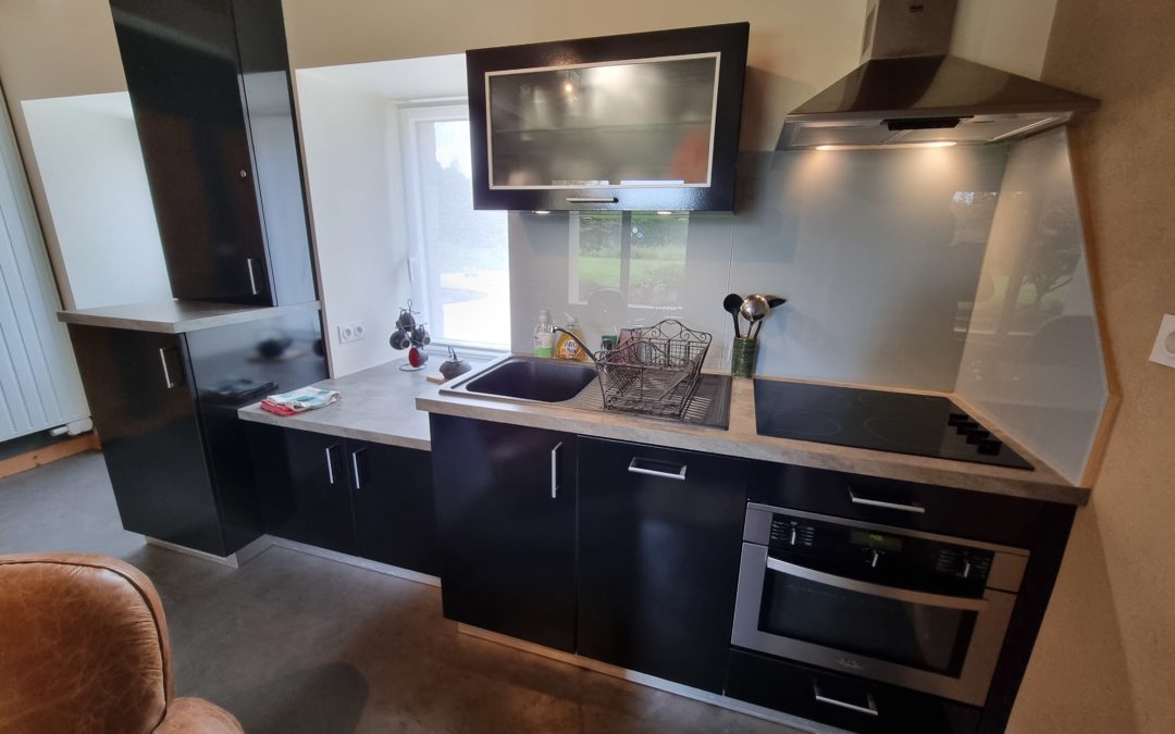 Cuisine équipée du gîte Ti Nevez à Douar Bouillon